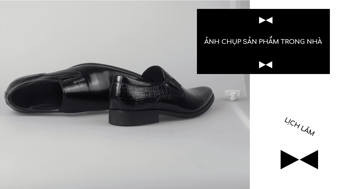 Giày lười sdrolun nhập khẩu đen ánh quang 2018; Mã số GL30095170D16